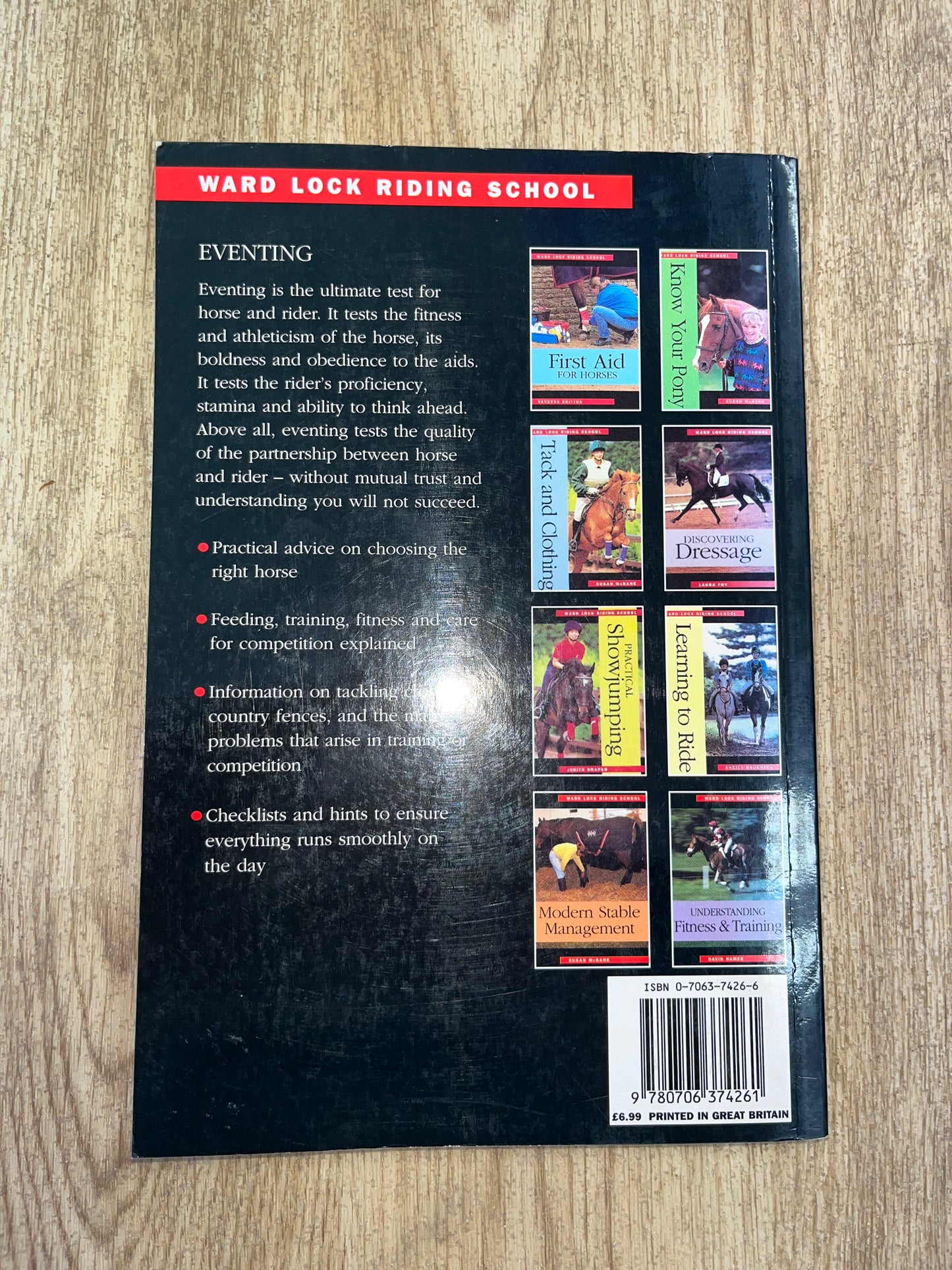 Eventing Paperback Book