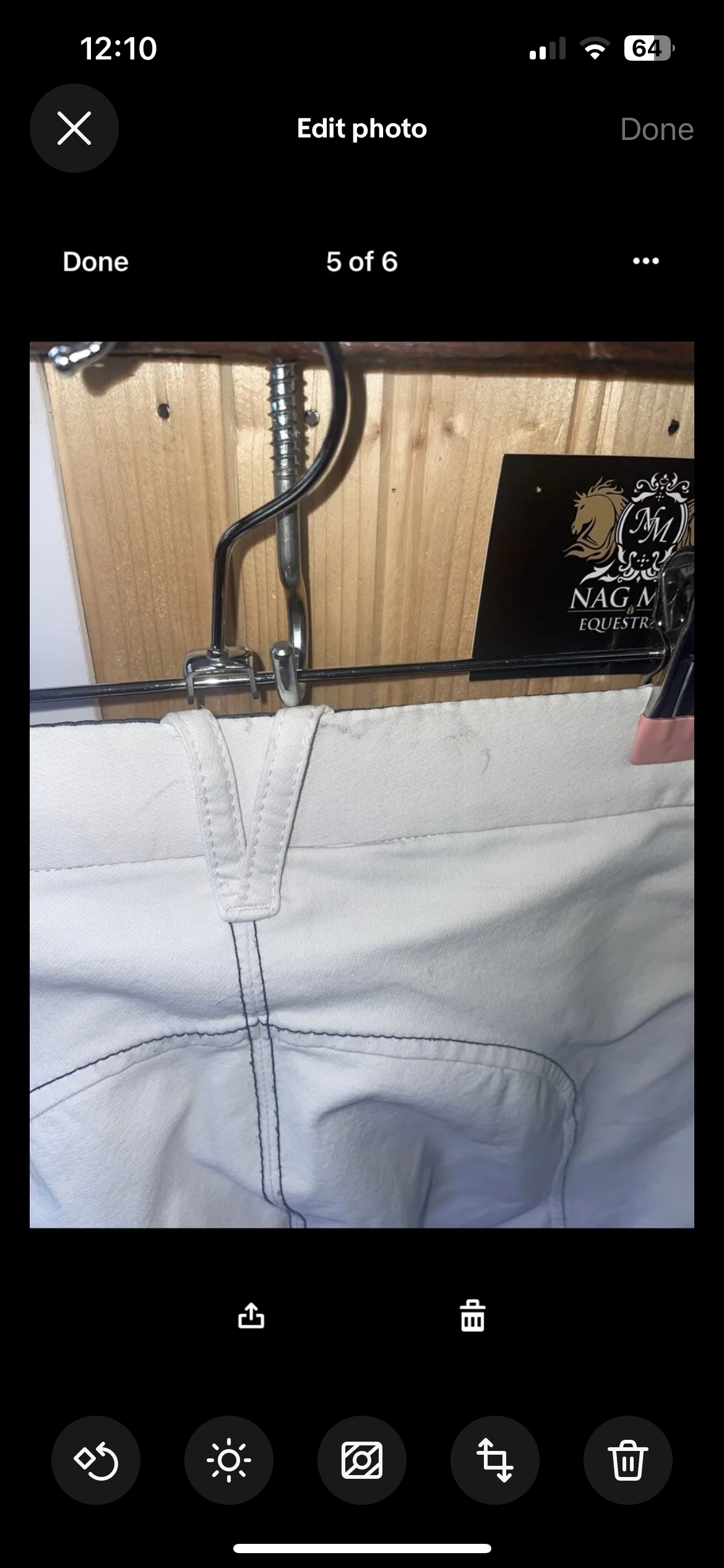 Tattini White Competition Breeches Size 22”14/15Yrs