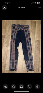 Cavallo Ladies Breeches Check Size 26”