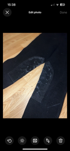 Fleece Black Jodphurs Size 28”