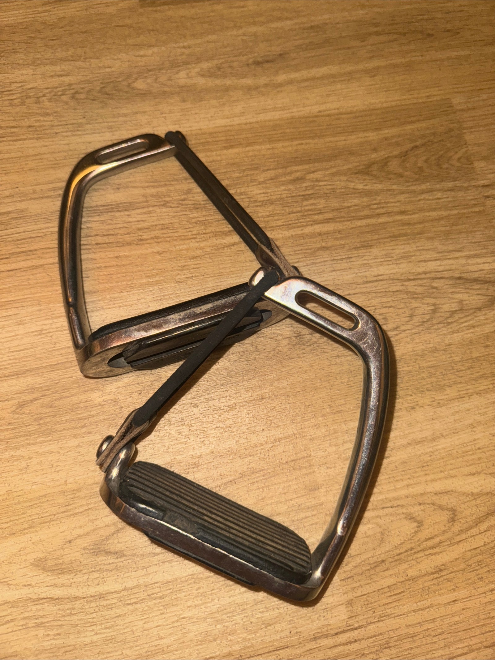 4” Safety Peacock Stirrups - Free Postage