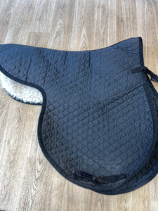 Hi Wither Griffin Saddle Shape Numnah Pure Wool Size X Large