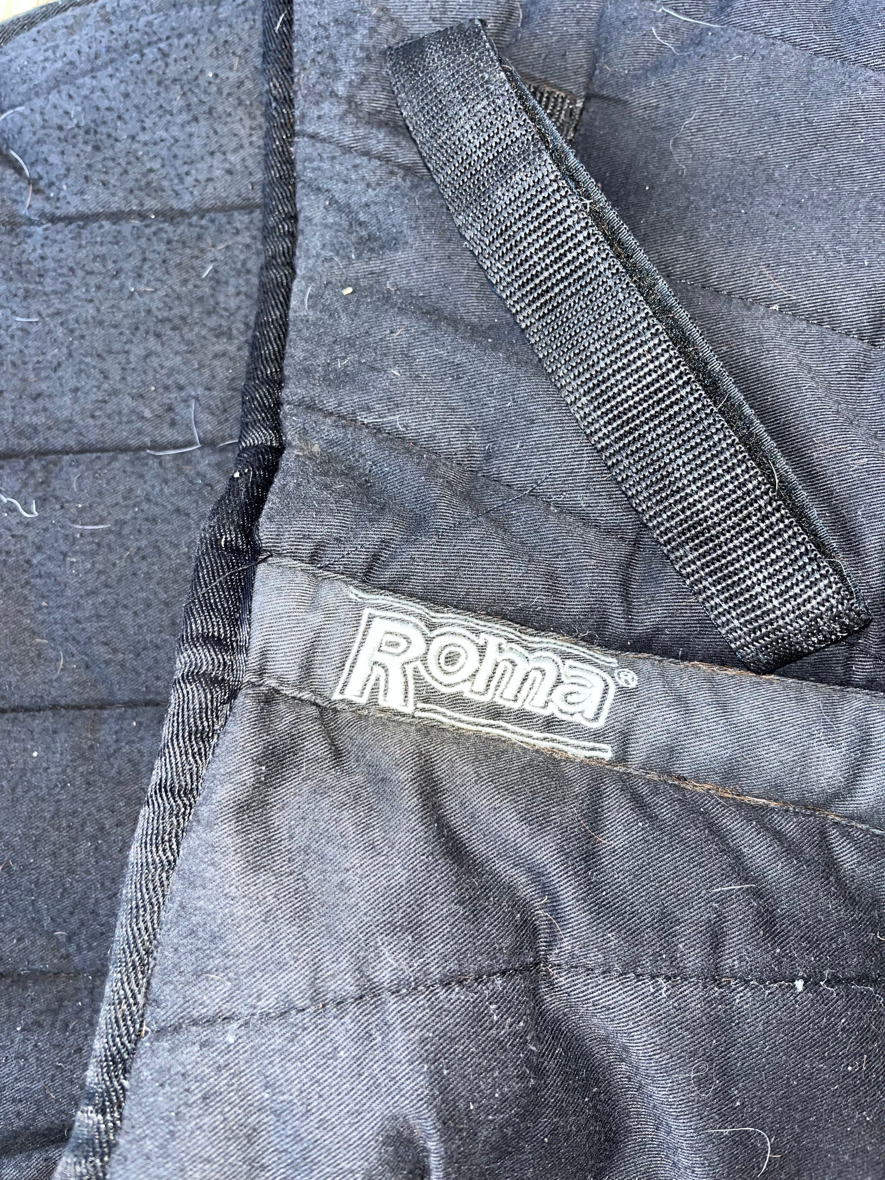 Roma Numnah Size Full Black