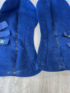 Woof Wear Navy Travel Boots Cob  Fronts And Backs