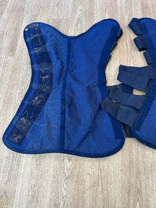 Woof Wear Navy Travel Boots Cob  Fronts And Backs