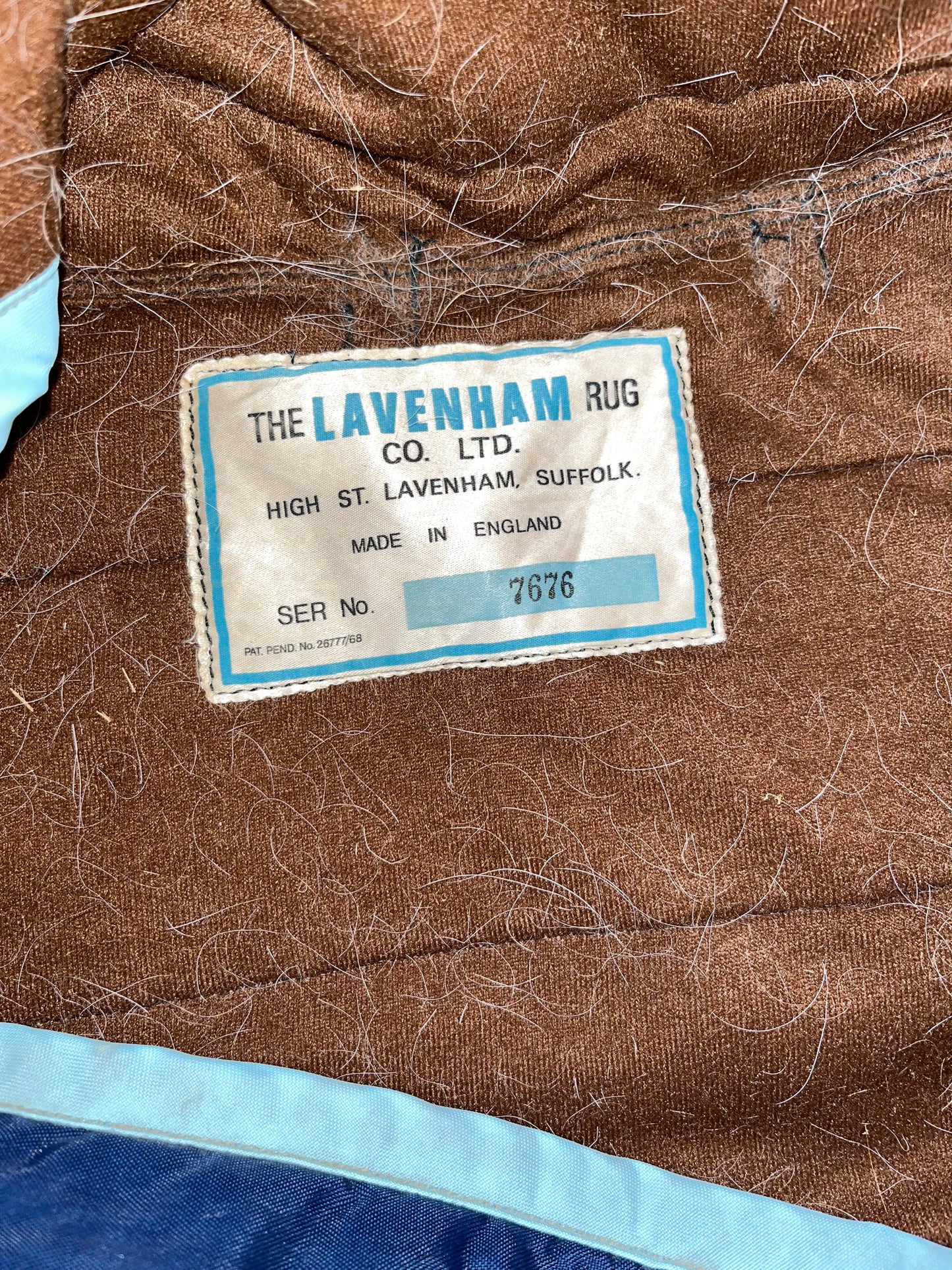 The Lavenham Rug Foal Stable 2’0