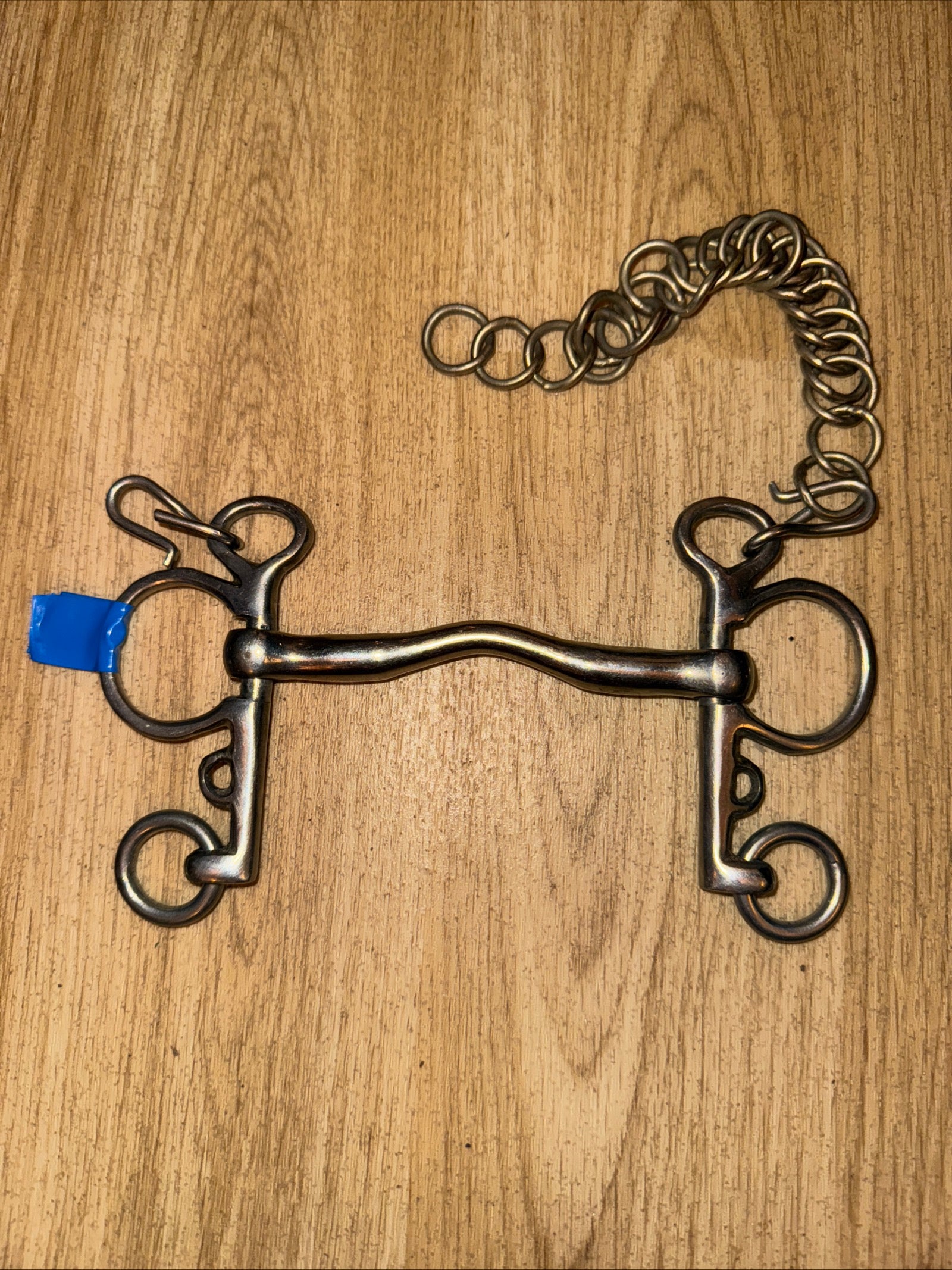 4” Neat Small Pelham & Curb Chain
