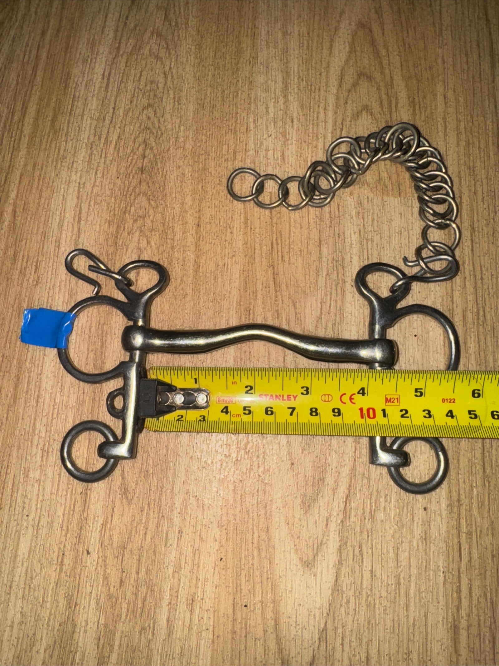 4” Neat Small Pelham & Curb Chain