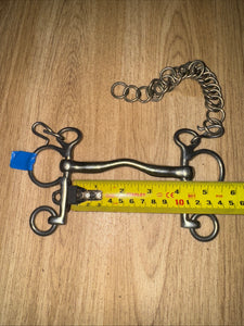 4” Neat Small Pelham & Curb Chain