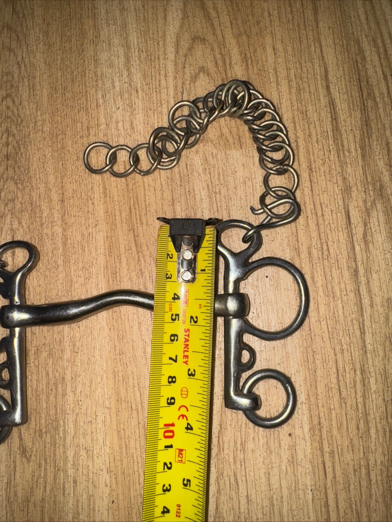 4” Neat Small Pelham & Curb Chain
