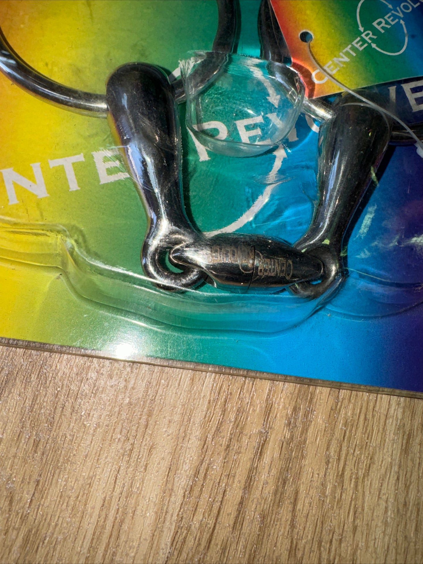 5” Loose Ring Peanut Snaffle - Center Revolver - Clear Aid