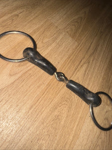5.5” Rubber Loose Ring Snaffle