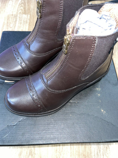 Dublin Altitude Zip Jodphur Boots Children’s Brown Size 13
