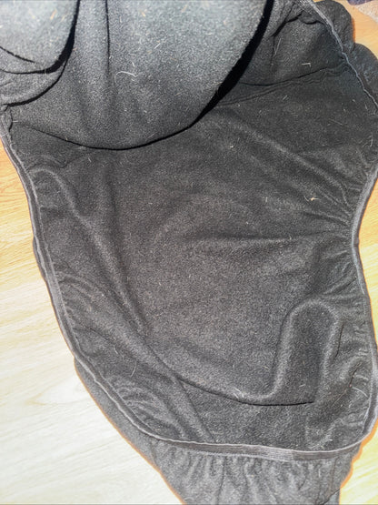 Black Fleece Saddle Cover - Free Post