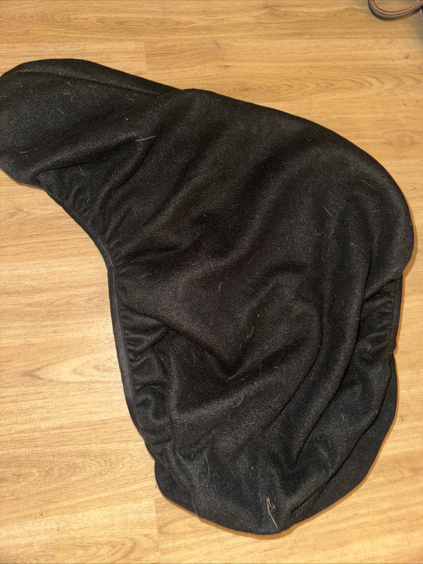 Black Fleece Saddle Cover - Free Post