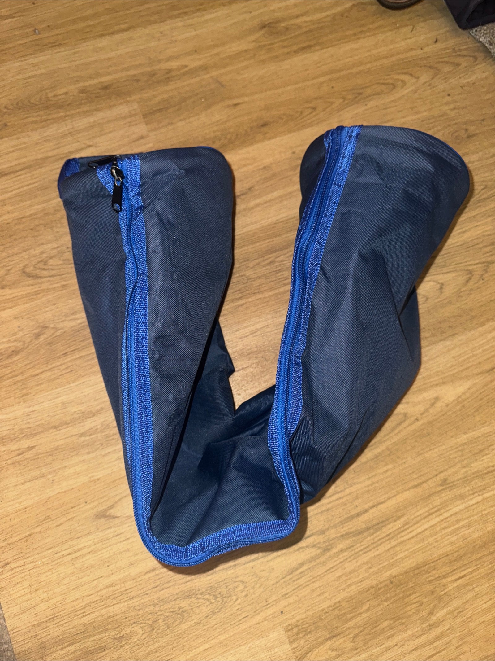 Blue Padded Bridle Bag - FREE POST