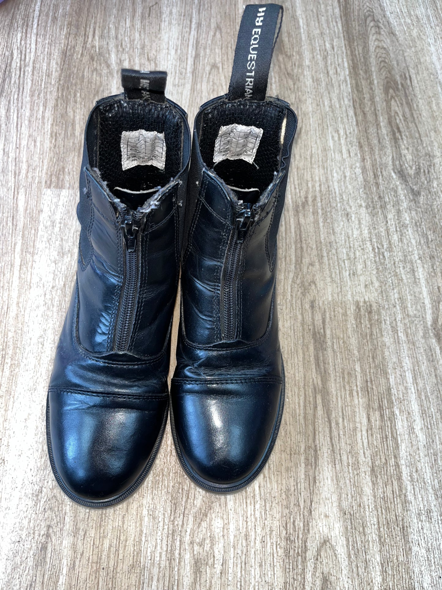 Hy Equestrian Jodphur Boots Size 2