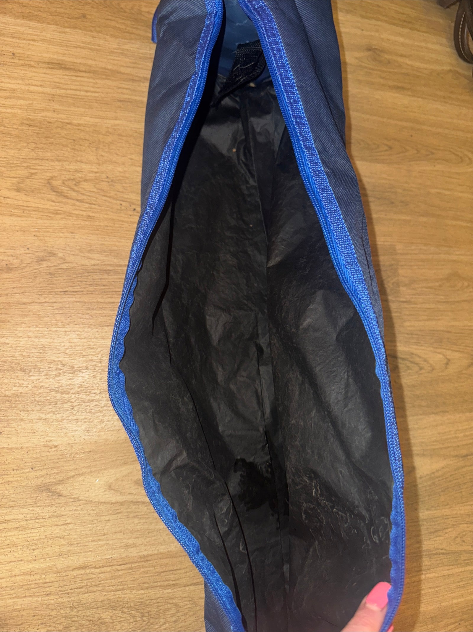 Blue Padded Bridle Bag - FREE POST