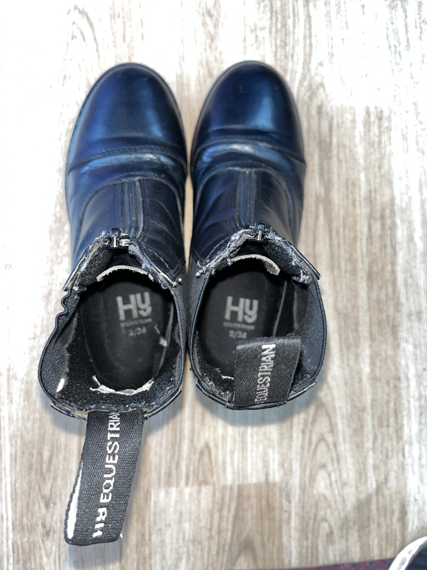 Hy Equestrian Jodphur Boots Size 2