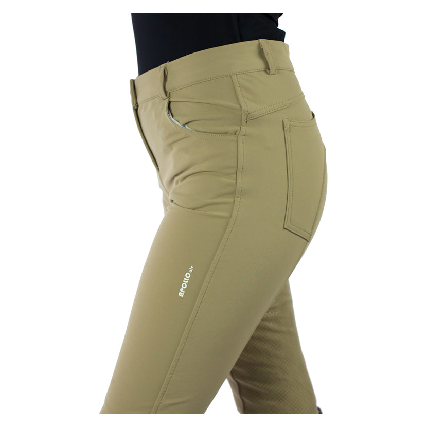 Apollo Air Storm Ladies Breeches Beige