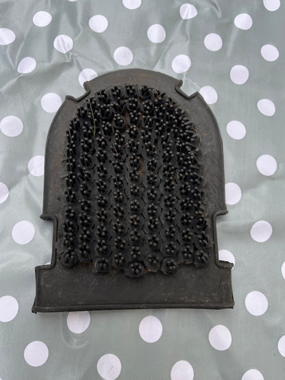 Black Rubber Grooming / Wash Mitt