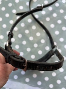 Drop Noseband Black Size Cob #1