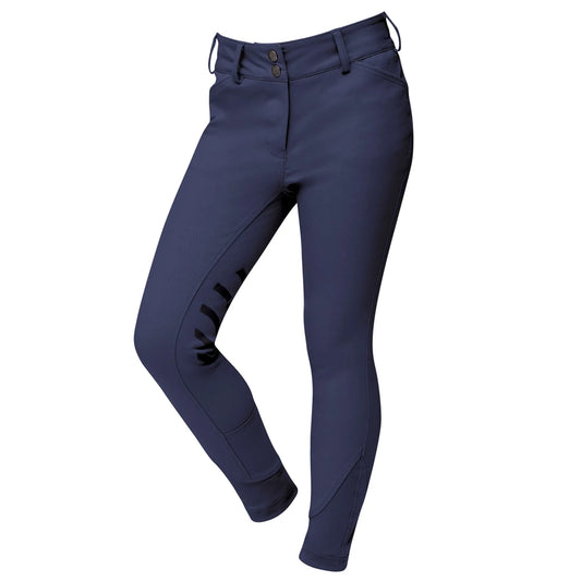 Dublin Prime Gel Knee Patch Childrens Breeches - Navy 8Yrs 24”