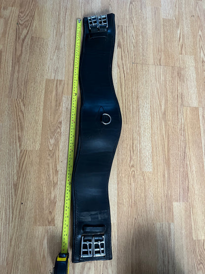 Black Padded Anatomical Dressage Girth 32”