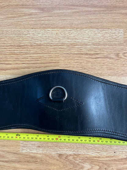 Black Padded Anatomical Dressage Girth 32”