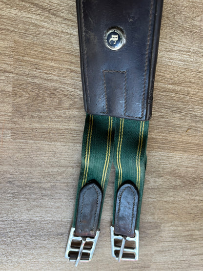 BC Stud Girth Elasicated Both Ends Brown 50”