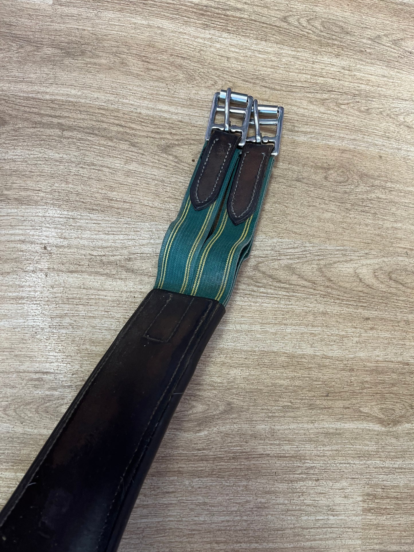 BC Stud Girth Elasicated Both Ends Brown 50”