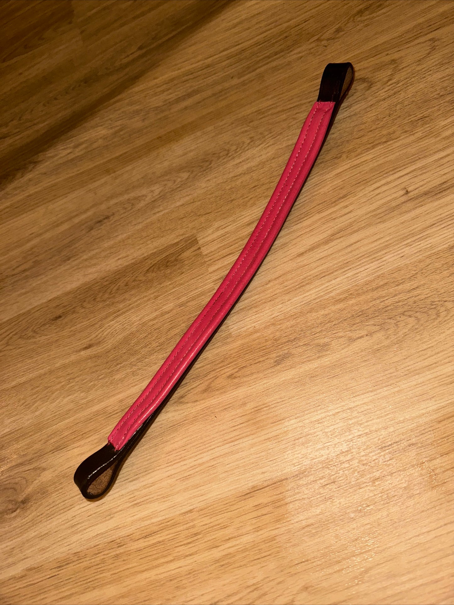 Pink Equine Black & Pink PONY 14” Browband - NEW - Free Post #400