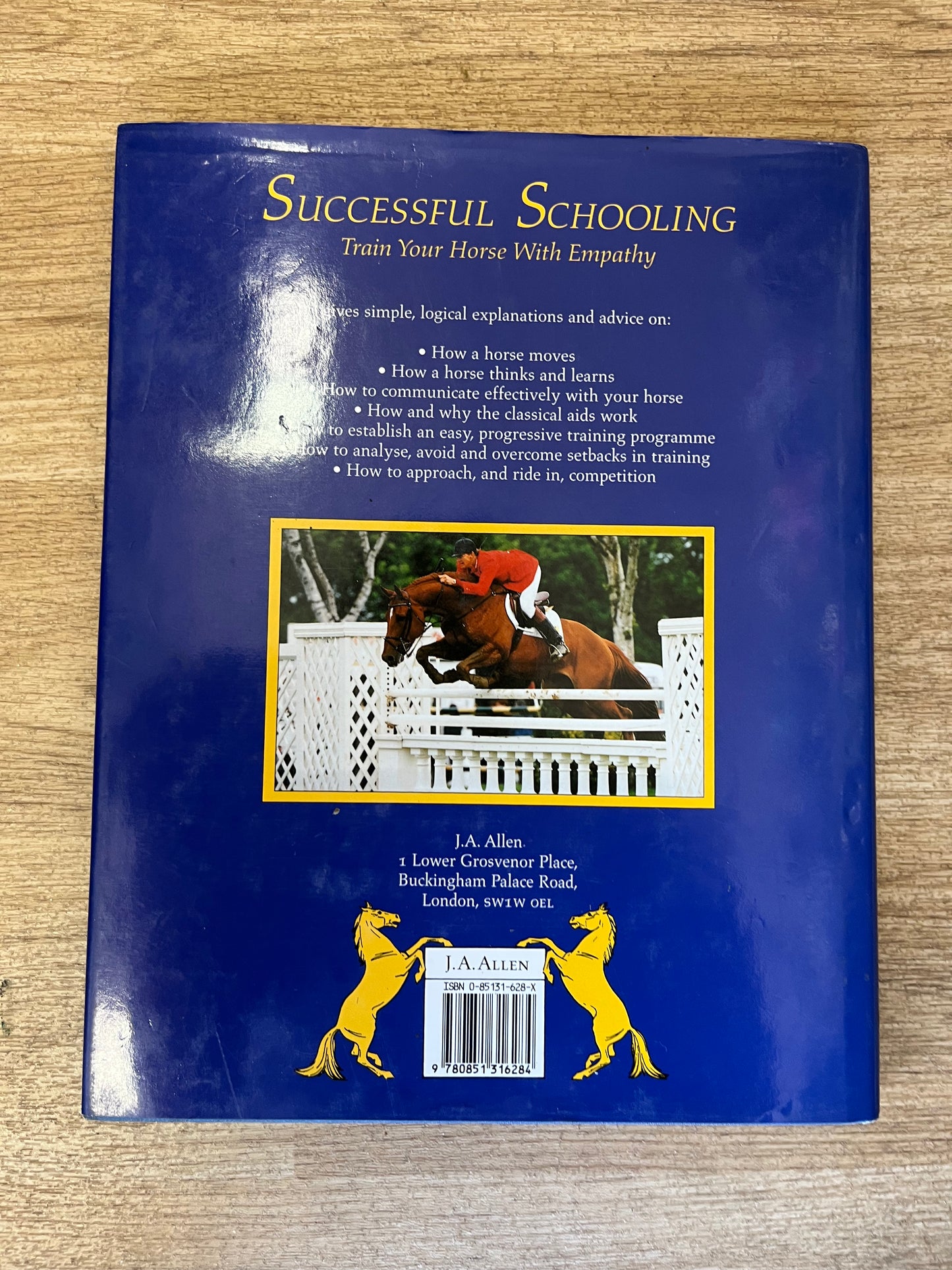 Successful Schooling Train Your Horse With Empathy Hardback Book