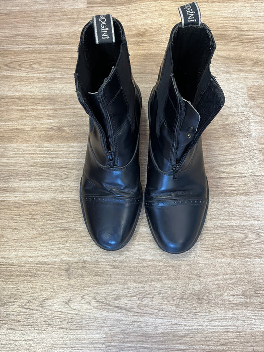 Brogini Zip Short Jodphur Boots Size 8