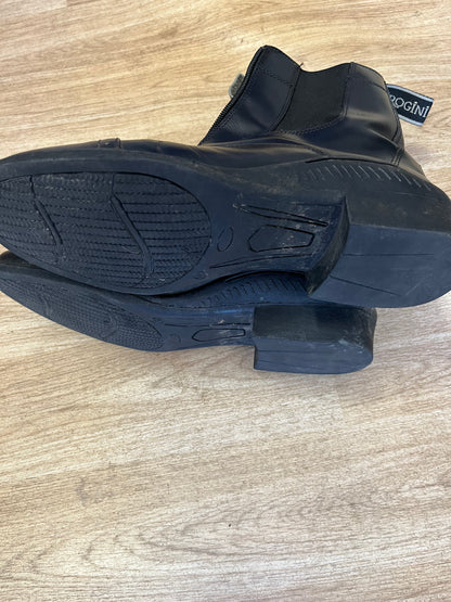 Brogini Zip Short Jodphur Boots Size 8