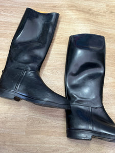 Aigle Long Rubber Riding Boots Size 7