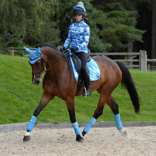 Weatherbeeta Prime Marble Dressage Saddle Pad - Full .