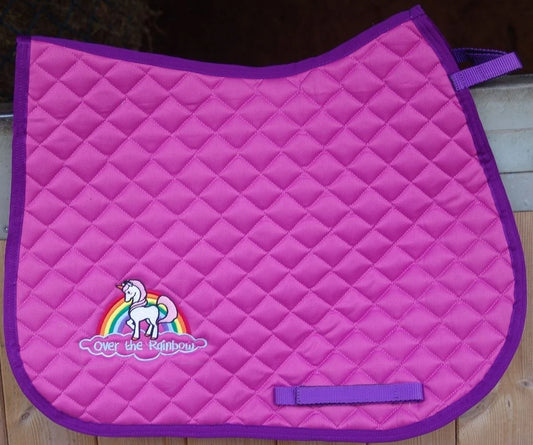 Rainbow Riders Size Cob Saddle Pad .