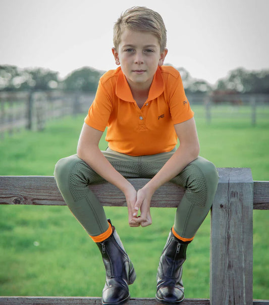 Premier Equine Cisco Junior Unisex Polo Shirt .