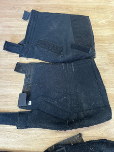 Set Of Fronts / Backs Stable / Travel Wraps Size Medium