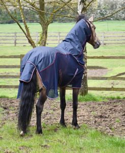Rhinegold Mombasa Waterproof Topline Fly Rug With Neck Cover .