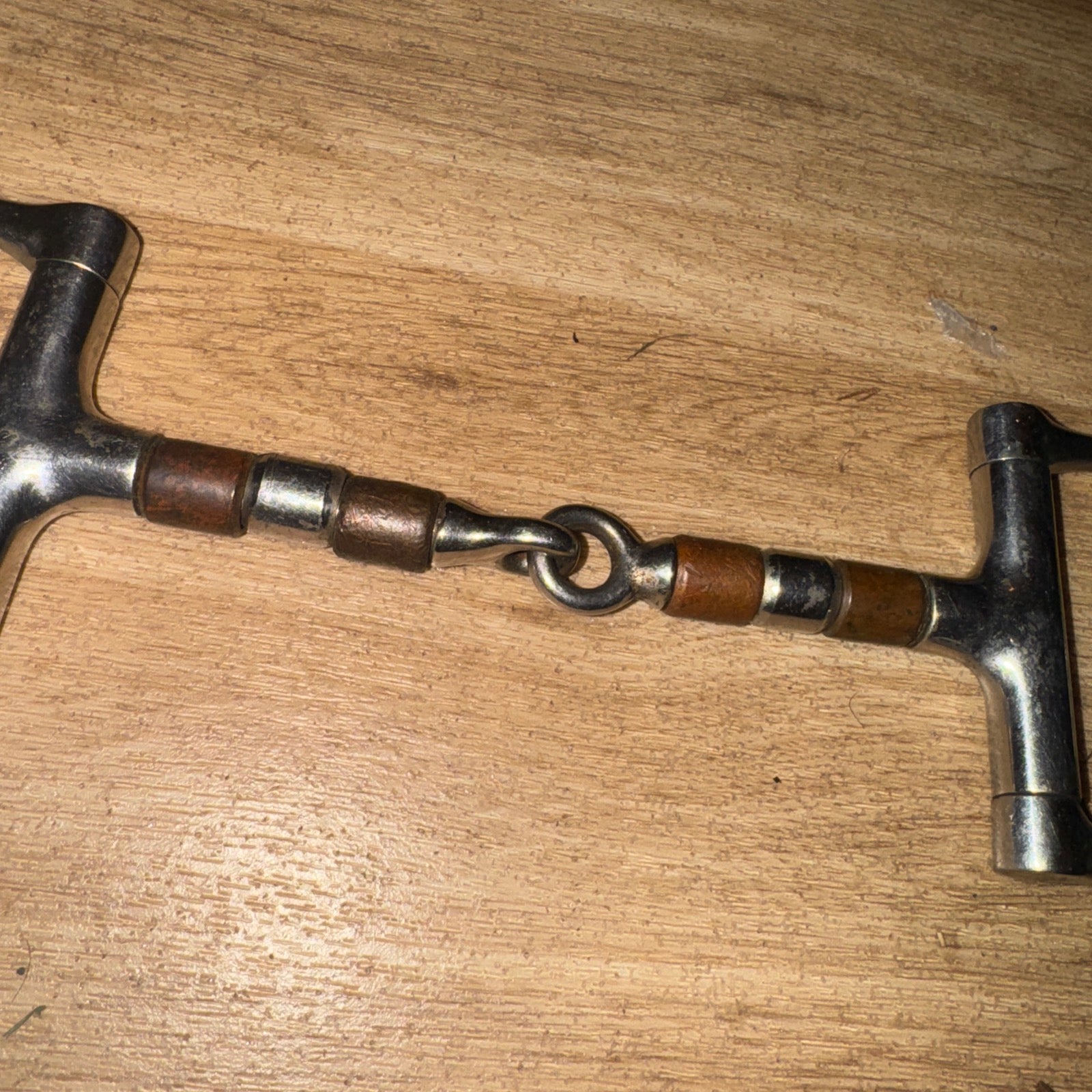 5.5” Copper Roller D Ring Snaffle