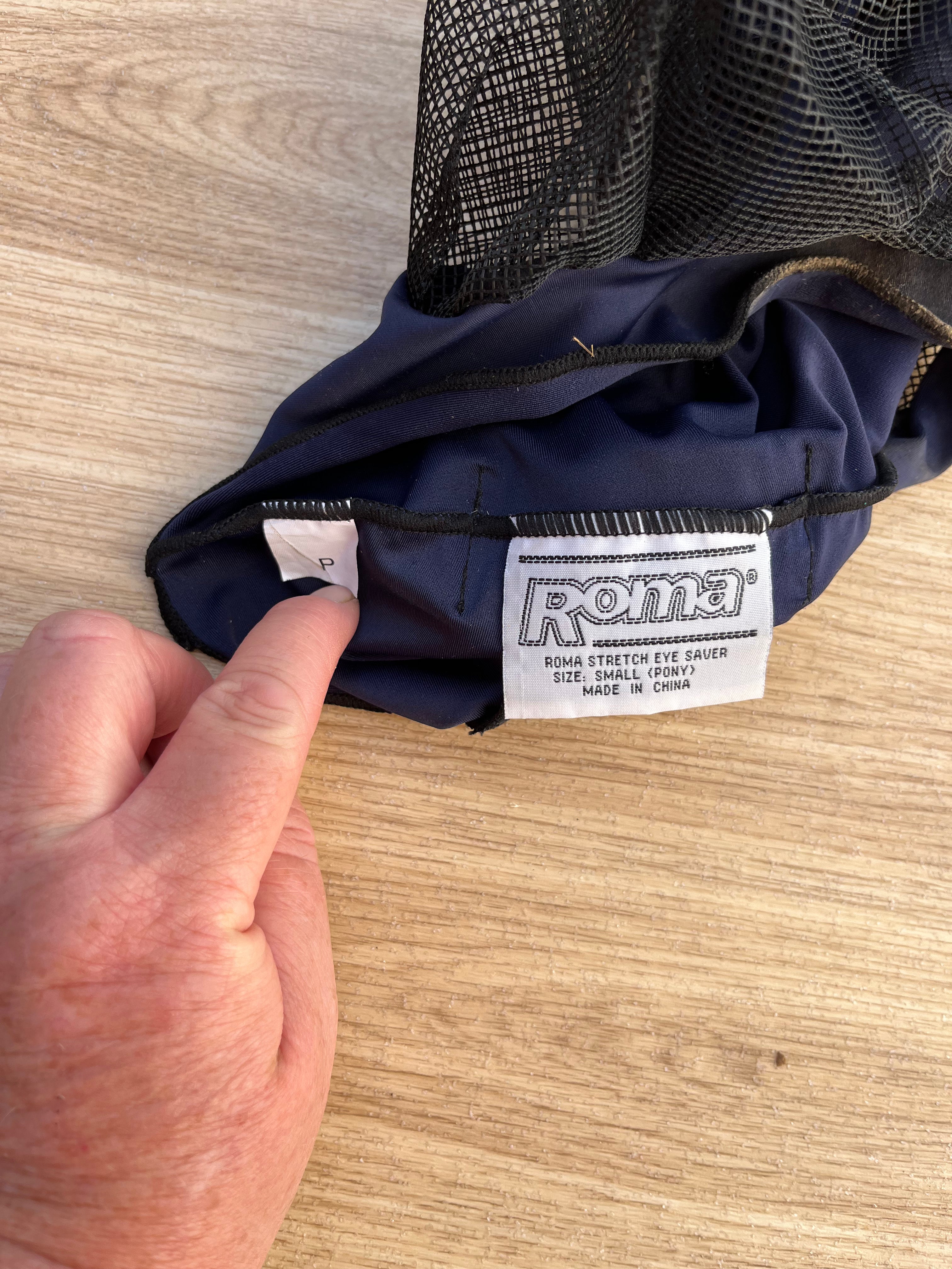 Roma Lycra Fly Mask Pony