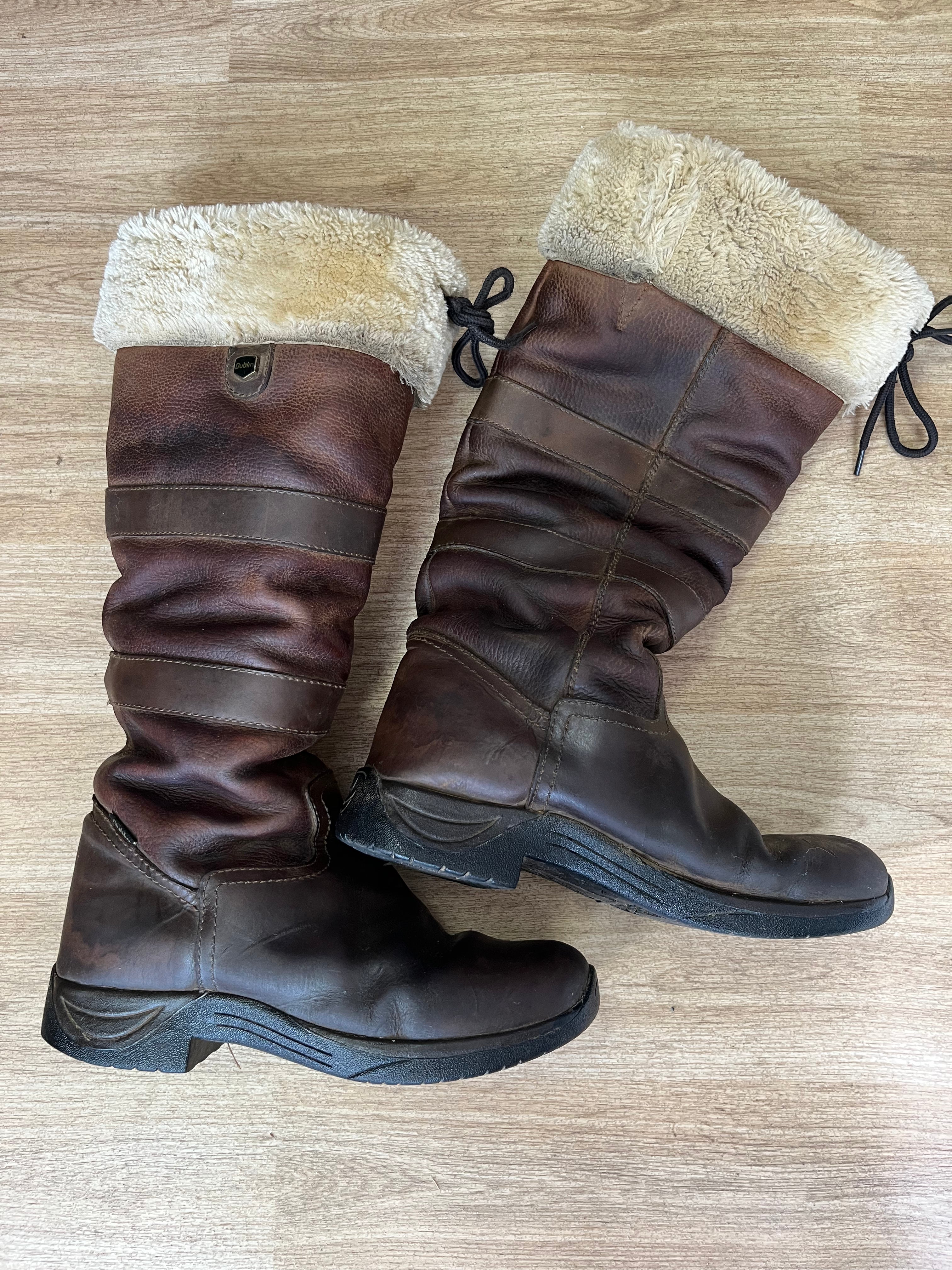 Dublin Country Boots Size 8 Regular Calf