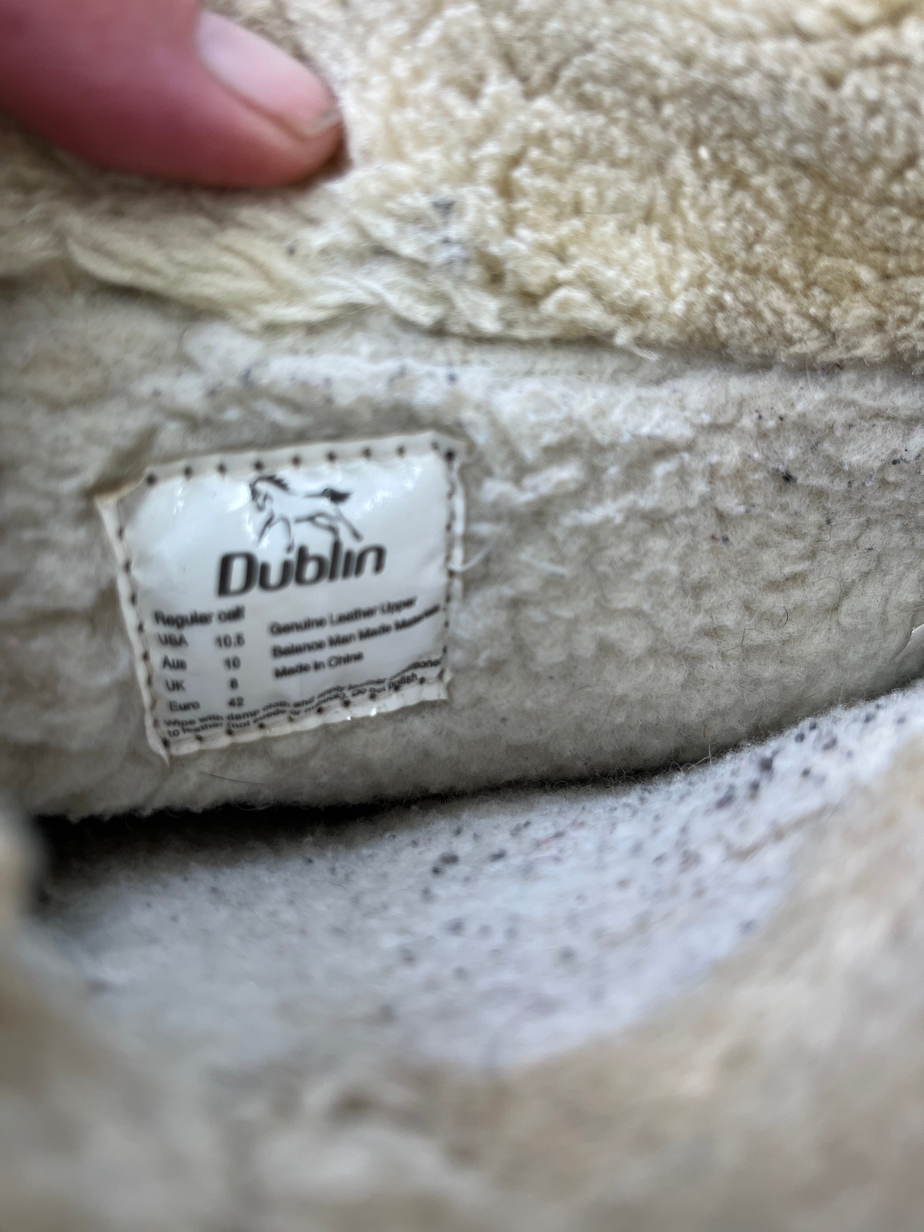 Dublin Country Boots Size 8 Regular Calf