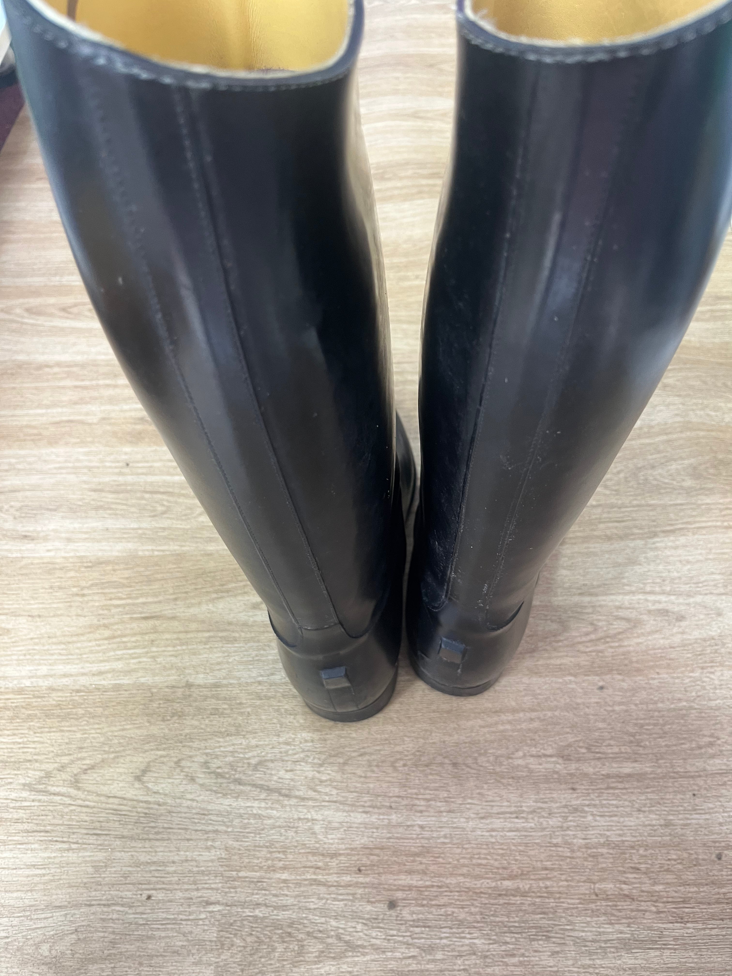Stylo X Wide Long Rubber Riding Boots Size 7
