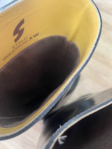 Stylo X Wide Long Rubber Riding Boots Size 7