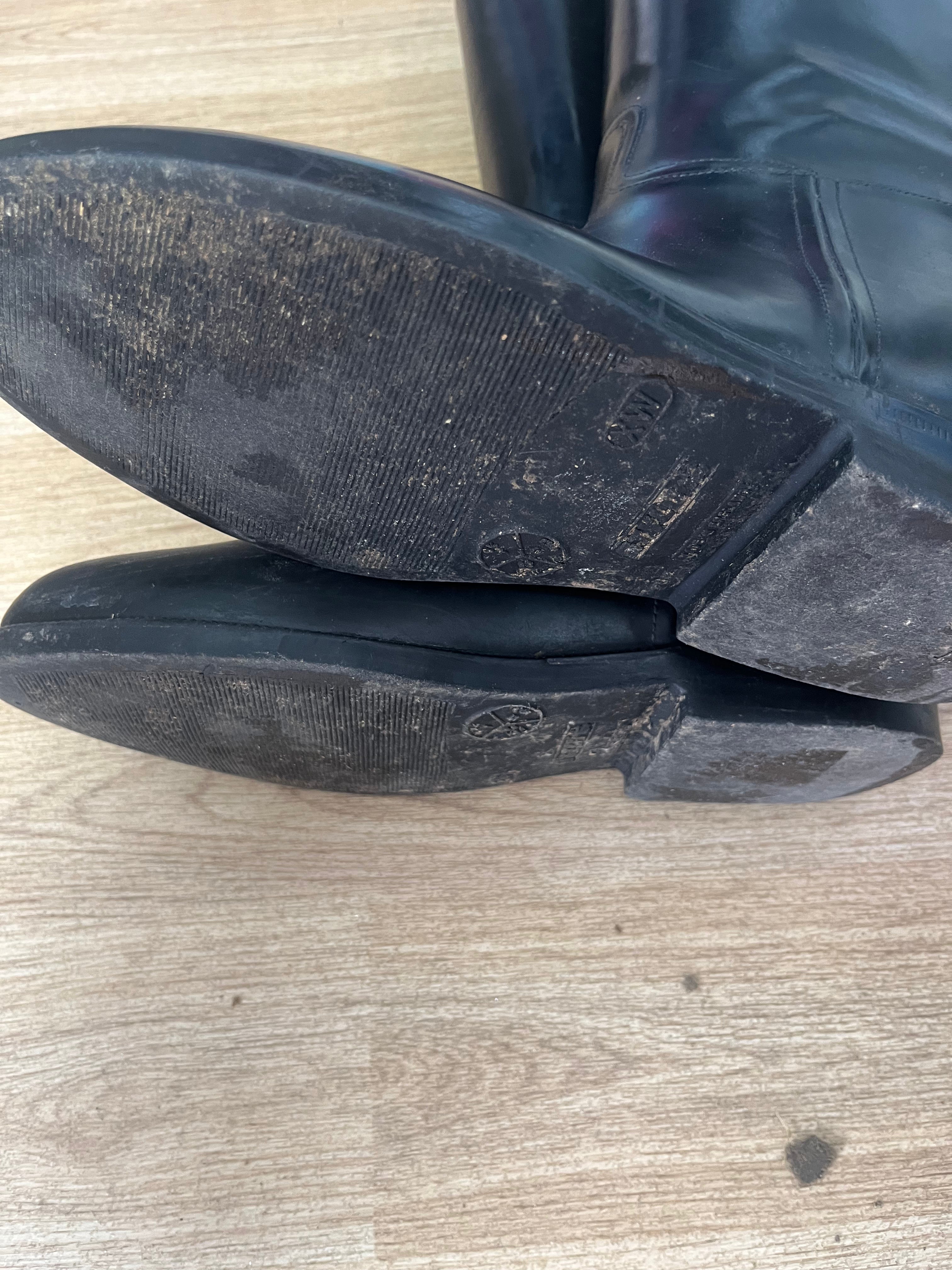 Stylo X Wide Long Rubber Riding Boots Size 7