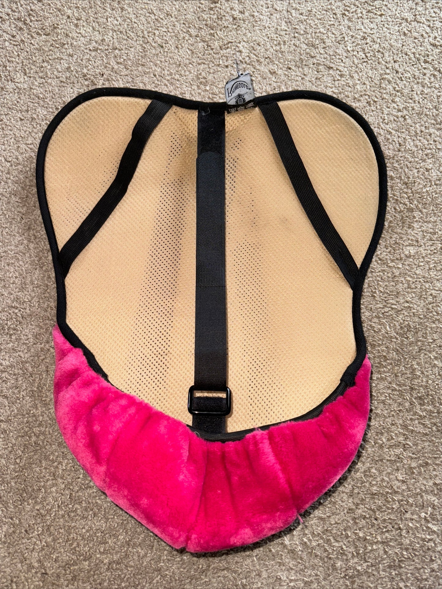 Rhinegold Pink Fleece Seat Saver - Free Postage