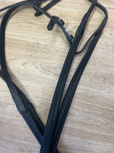 Black Full Pimple Grip Reins